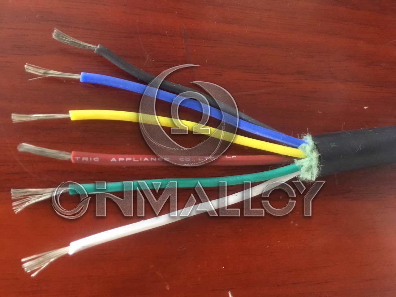 Thermocouple Stranded Twisted Tinned Copper Silicone Insulated Wires 3x2.5 Cross Section