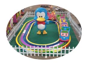 China Printed Logo Kiddie Train Rides , 600W Power Toddler Train Ride wholesale
