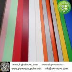 Solid color melamine boards