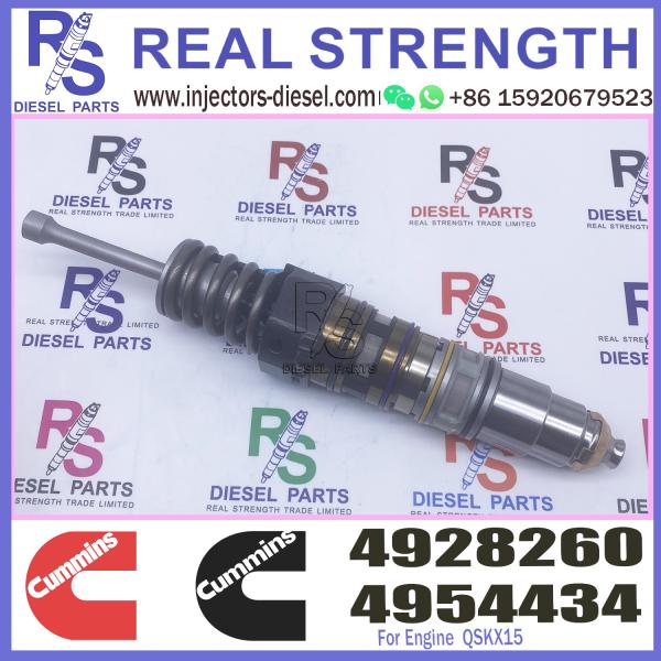 QSX15 ISX15 Cummins Diesel Injector 4928260 Diesel Engine Fuel Injector