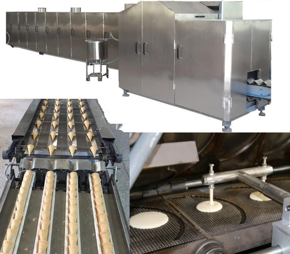 Ice Cream Wafer Cone Making Machine