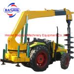 Best selling Of Pit Hydraulic Digging Electric Pole Machine