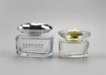 Luxury 30ml 60ml Cosmetic Glass Bottles , Pump Empty Glass Perfume Spray Bottle