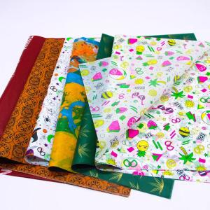 China Gift Packing Small Tissue Paper Wrap Coloured Craft Bouquet Flower Wrapping Paper wholesale