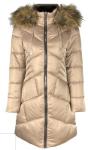 Thick Womens Warm Waterproof Coat , ODM OEM Womens Long Puffer Jacket With Hood