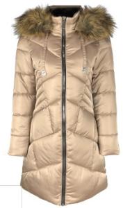China Thick Womens Warm Waterproof Coat , ODM OEM Womens Long Puffer Jacket With Hood wholesale