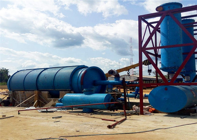 25T Automatic Fully Continuous Pyrolysis Machine Tire To Oil Plant For Sale