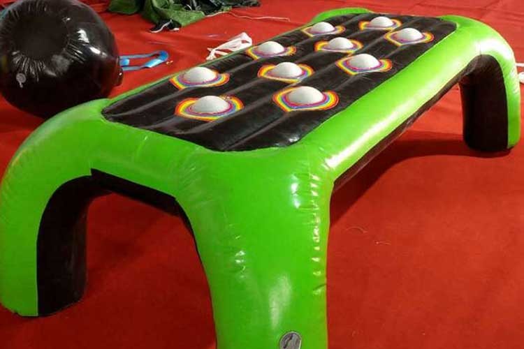 Interactive Inflatable Sports Games Customized Color 0.55mm Pvc Tarpaulin Material