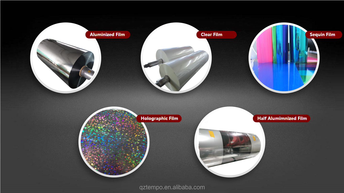 PE Reflective Film for Agriculture Purpose Trees Metallized Silver Width 100mm-1800mm