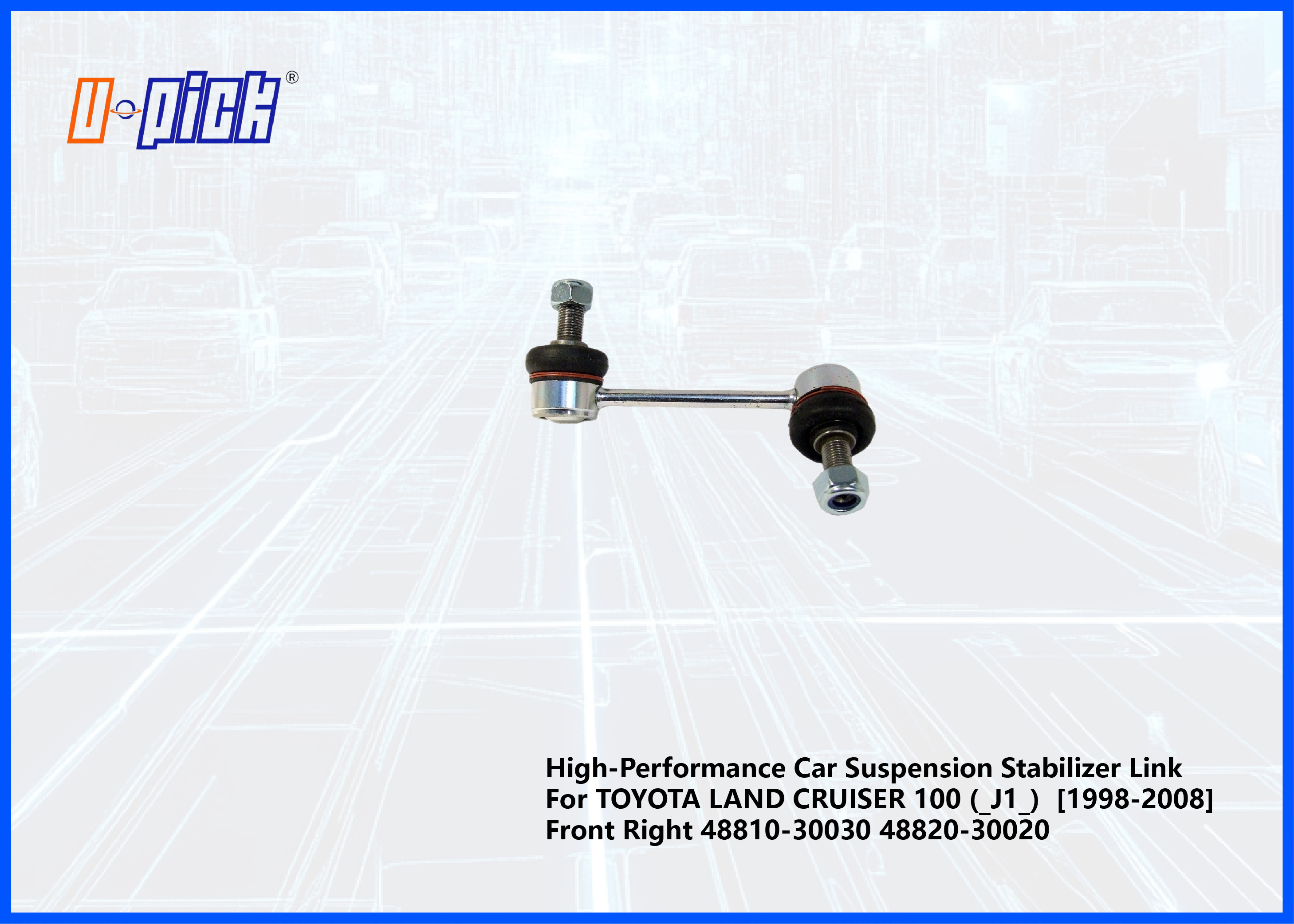 High-Performance Car Suspension Stabilizer Link For TOYOTA LAND CRUISER 100 (_J1_) [1998-2008] Front Right 48810-30030 48820-30020