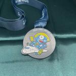 Marathon Metal Medal For Occasions And Events Metal Lapel Pin Fading Resistant