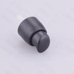 Matt Black Color Plastic Cream Pump For Lotion , Makeup Foundation Pump