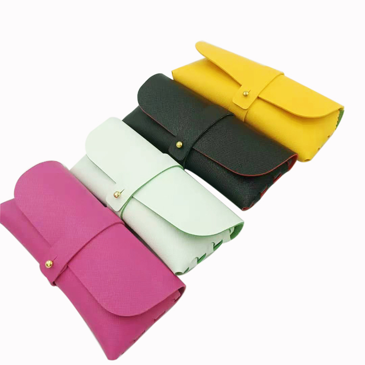 Customization Optical Glasses Case PU Leather Glasses Case 174*65*37mm