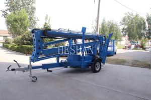 China 16M 18MElectric And Battery Hybrid Power Articulating Towable Boom Lift wholesale
