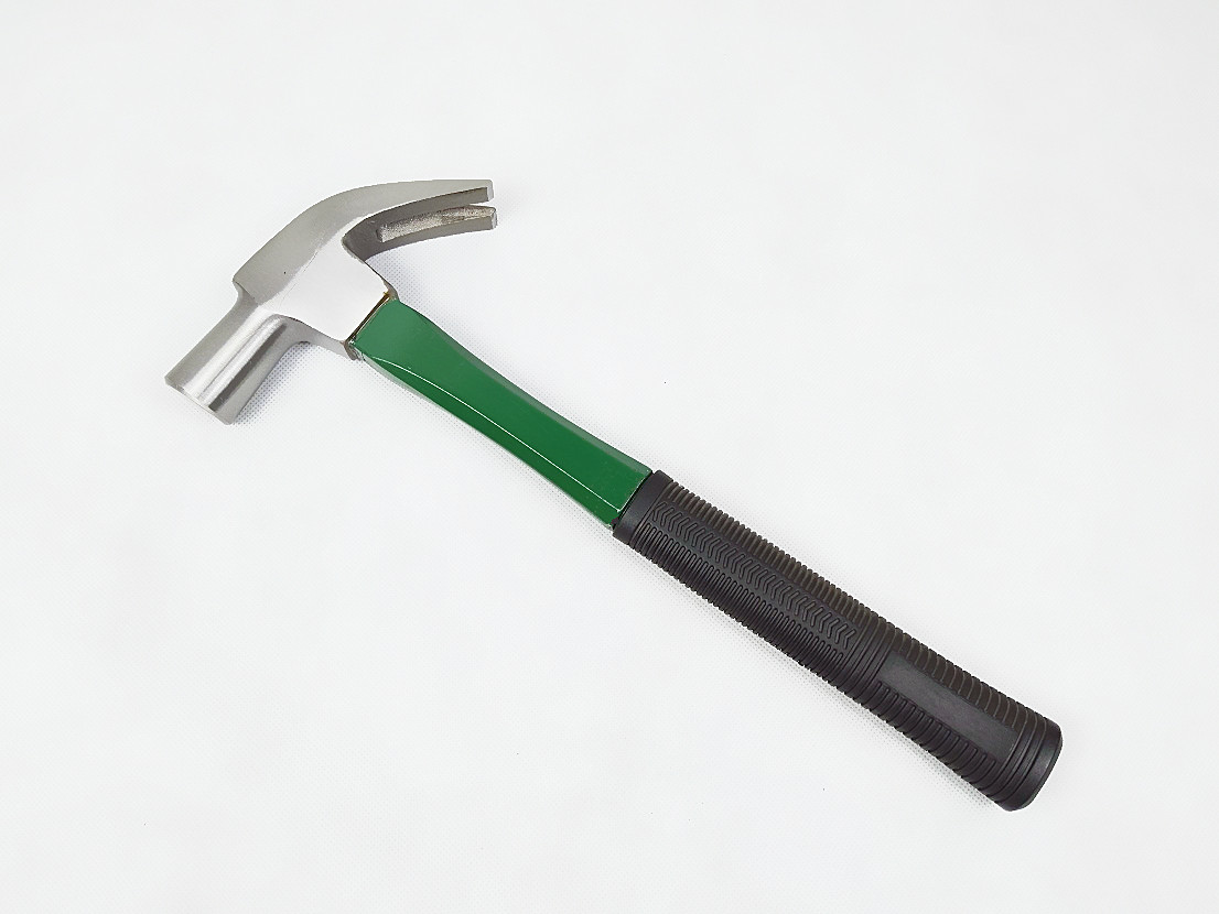 Industrial Grade Safer And More Durable British Type Carbon Steel Claw hammer with Magnet And Plastic Handle