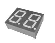 China THT 0.56 inch LED dual-digit 7-segment diplay wholesale