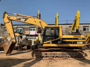 China Caterpillar 320B Used CAT Excavators 6660mm Digging Depth wholesale
