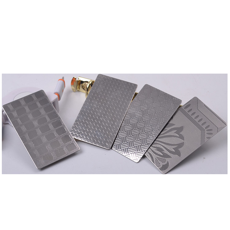 2mm Embossed Stainless Steel Sheet Checkered 2000mm Hairline 304 316 Square Pattern