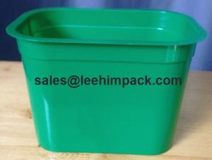 China Plastic 800ml rectangular tubes for dairy, food, snack, daily life wholesale