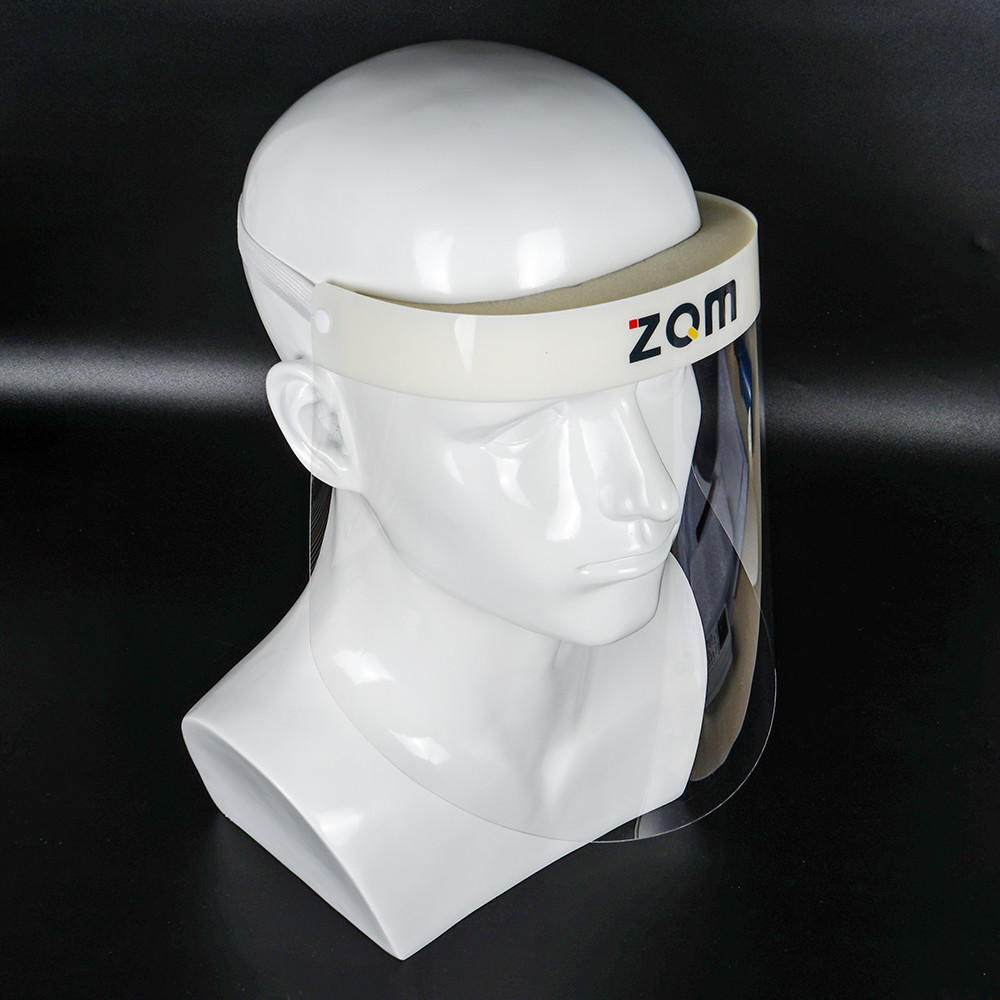 Windproof Dustproof Face Anti Fog Breathable Face Shield , Dust Full Face Protective Cap Face Shield
