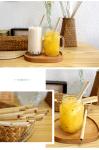 Eco Friendly Reusable Organic Bamboo Straw 20cm Length
