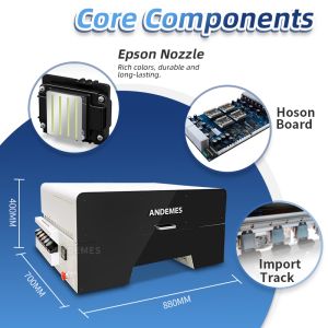 Fully Automatic A3 UV Printer with Colorful Printing Capability and Upgraded