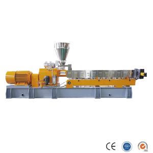 China EVA TPR TPE TPV TPU Plastic Pellet Twin Screw Compounding Extruder wholesale