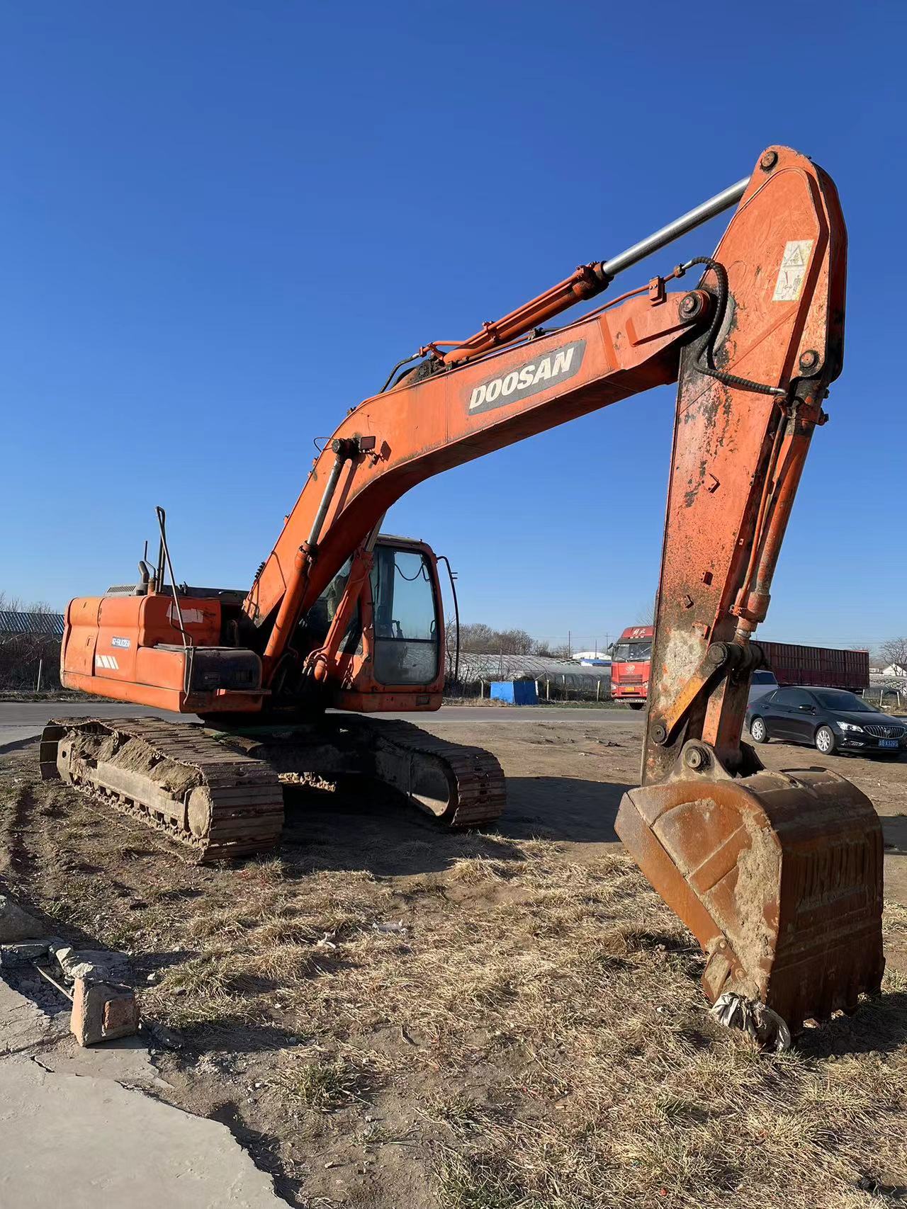 22 KG Machine Weight Hydraulic Cylinder Original Doosan DX225 DX225LC Crawler Excavator