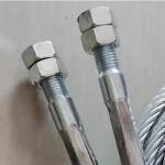 Galvanized Steel Car Lift Cable Corrosion Resistant 8.7/9/14M
