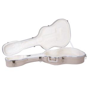 China Ivory Acoustic ABS Hard Shell Guitar Case Lightweight Waterproof wholesale
