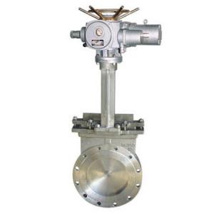China Cast Iron 1.1kw DN250 Actuated Knife Gate Valve wholesale