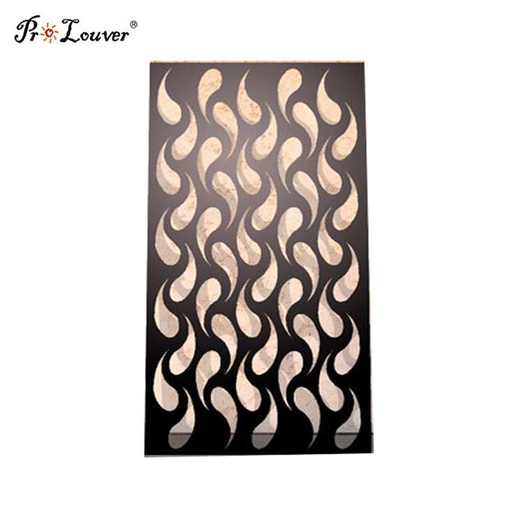 High Quality Customized Design CNC Laser Cut Aluminum Panel Used for Home Decoration