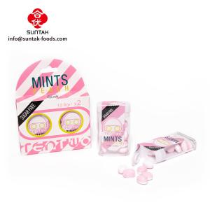 China Sugar Free Mints Fruity Candy In Plastic Container wholesale