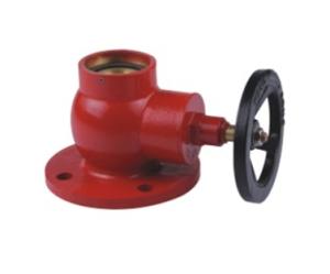 China Straight Through hydrant valve with flange wholesale