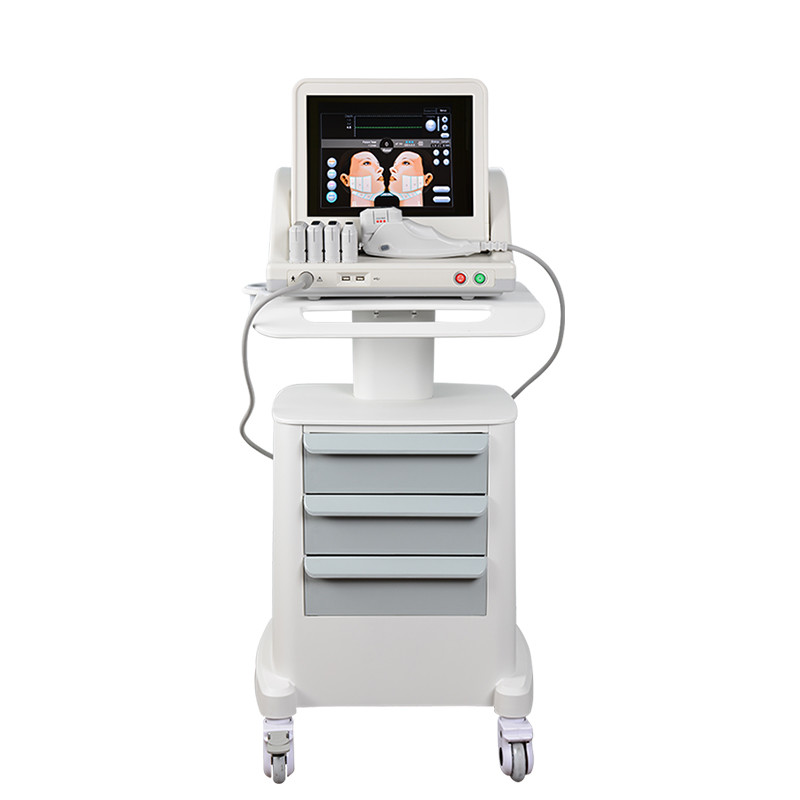 50000 Shots HIFU Beauty Machine 5 Cartridges Portable Face Lift Machine