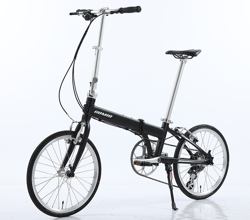 20" GOMID Folding City Bike Custom Foldable Bicycle V Disk Brake 1.1 SHIMANO Kit Gear Cycle Aluminum Alloy Bisiklet