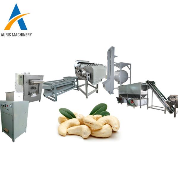 Food Baking Nuts Processing Machine 2000kg 1000kg Hour Cashew Nut Production
