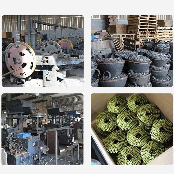 15 degree Wire stainless steel coil siding nails