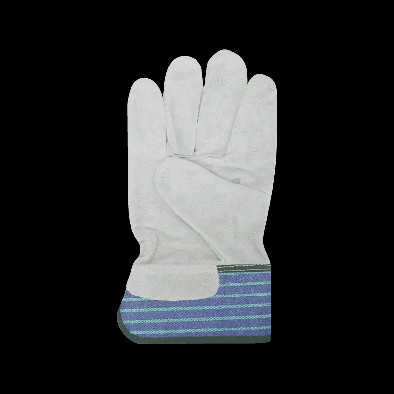 Cow Split Leather Work Gloves, cow split leather glove, cow split work glove, leather safety glove