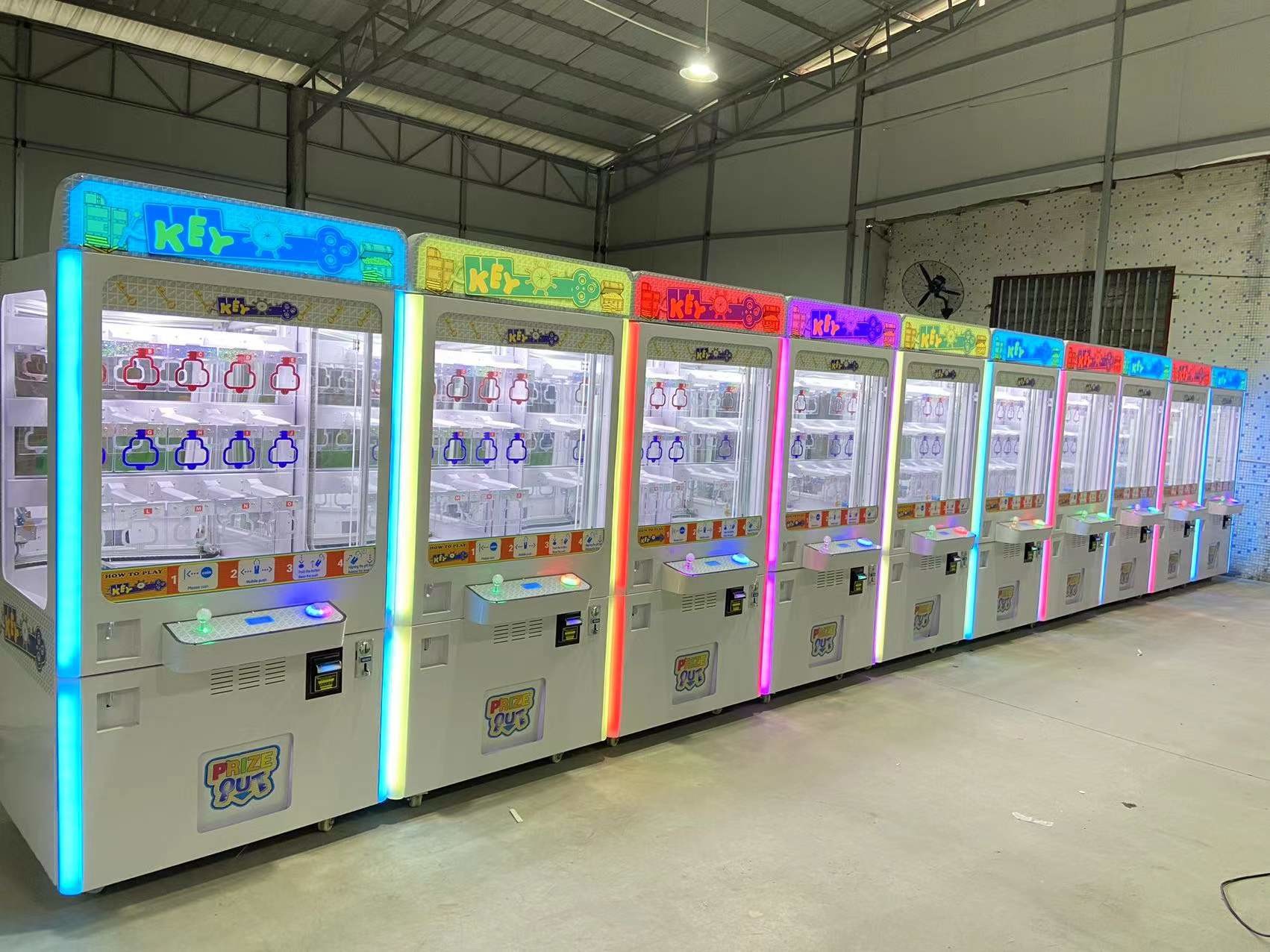 Prize Power Key Master Vending Machine Game Console Coin Type