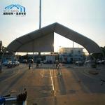 TFS Curved Shape Aircraft Hangar Tent Large Capacity UV Resistant