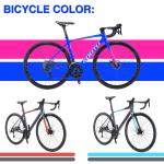 KOOTU Hidden Line Integrated Carbon Road Bike Shimano Sore 18 Speed