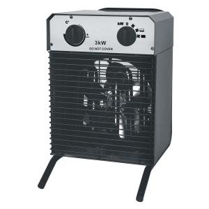 China 3.3KW Portable Industrial Fan Heater With Steel Stand And Handle wholesale