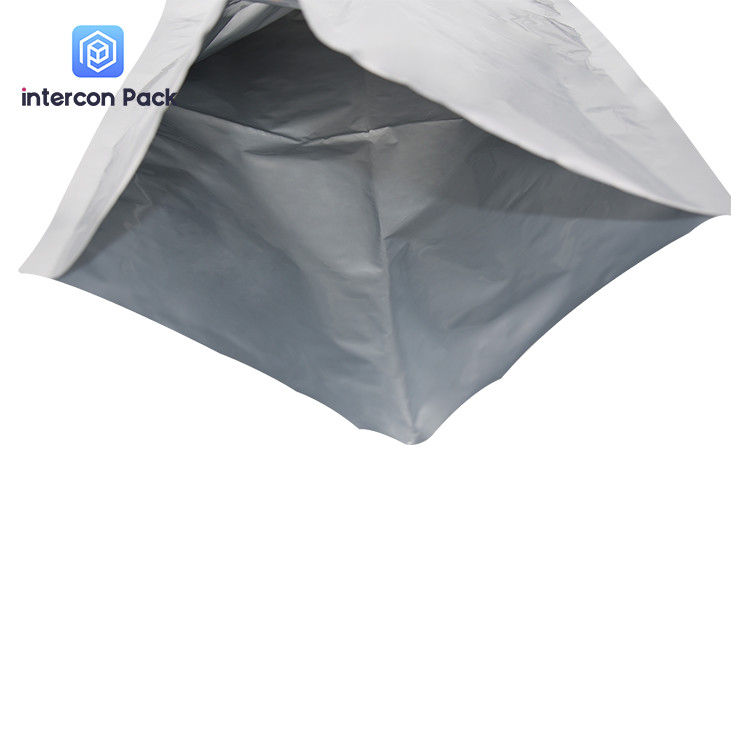 Three Side Sealing Aluminum Foil Pouches Gravure printing For Food