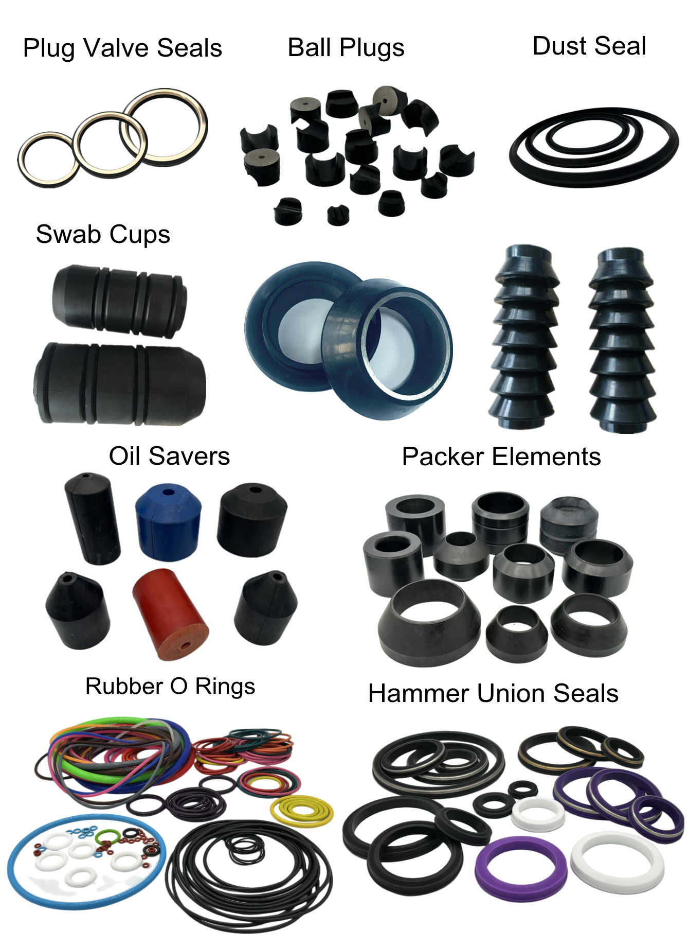 FMC Plug Valve Elastomer Set Soft Seal Kit For Oil And Gas Industry