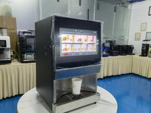 China Stainless Steel 201 Automatic Desktop Coffee Vending Machine With Grin wholesale