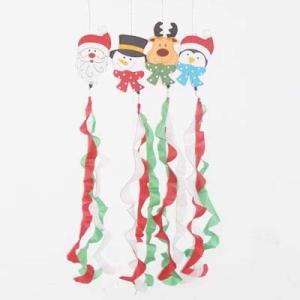 China Christmas Wind Spinner santa claus snowman reindeer penguin wholesale