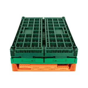 China Multi- Folding Crate for Garden Vegetables Fruit Sea Food Storage Plastic Crate Storage wholesale