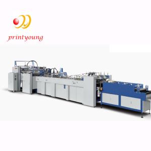 China Sheet Feeding Food Bag Tube Forming Machine inding 25-40mm Reinforced Paper Width on sale