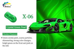 China Crystal Green Car Pearl Paint Waterproof Scratch Resistant 0.95KG wholesale